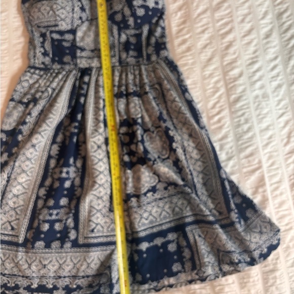 Band of Gypsies Navy and White Summer Dress - Picture 6 of 9